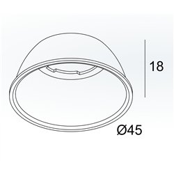Delta Light Spy Reflector 30°