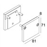 Delta Light OTL - END CAP SET