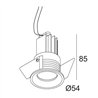 Delta Light MICRO REO Foco empotrado
