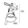 Delta Light DEEP RINGO Hi S1 Foco empotrado