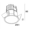Delta Light DEEP RINGO LED IP Foco empotrado