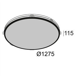 Delta Light SUPERNOVA LINE TRIMLESS 125 TW DIM5 Foco empotrado