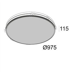 Delta Light SUPERNOVA LINE TRIMLESS 95 TW DIM5 Foco empotrado