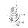 Delta Light iMAX II ROUND ADJUSTABLE MP Foco empotrado