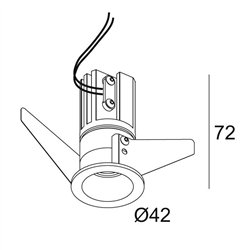 Delta Light MICROSPY IN Foco empotrado