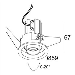 Delta Light MICROSPY IN OK Foco empotrado