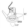 Delta Light MICROSPY IN OK Foco empotrado