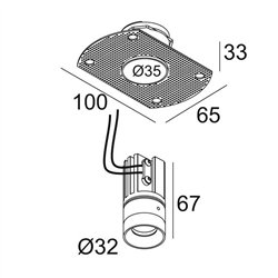 Delta Light MICROSPY IN TRIMLESS Foco empotrado