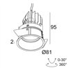Delta Light DEEP RINGO OK LED Foco empotrado
