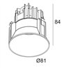 Delta Light DEEP RINGO TRIMLESS LED Foco empotrado