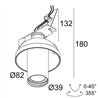 Delta Light SPY 39 TRIMLESS Foco empotrado