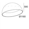 Delta Light SUPERDOME 9528 RECESSED DIM1 Foco empotrado