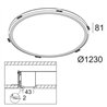 Delta Light SUPER-OH! 120 SBL TRIMLESS DIM1 Foco empotrado