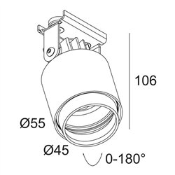 Delta Light PUT LED MAGNETIC Foco empotrado