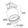 Delta Light PUT LED MAGNETIC Foco empotrado