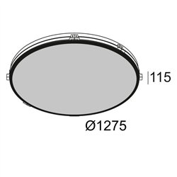 Delta Light SUPERNOVA LINE 125 TRIMLESS Foco empotrado