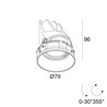 Delta Light ENTERO RD-S TRIMLESS TW Foco empotrado