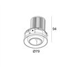 Delta Light ENTERO RD-S TRIMLESS WALLWASH Foco empotrado