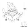 Delta Light ENTERO SQ-M TRIMLESS Foco empotrado
