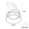 Delta Light ENTERO RD-L TRIMLESS TW 96518 Foco empotrado