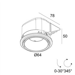 Delta Light PLAT-OH! TRIMLESS SOFT Foco empotrado