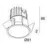 Delta Light DEEP RINGO SOFT Foco empotrado