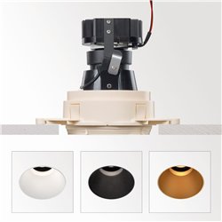 Delta Light iMAX II ROUND ADJUSTABLE TRIMLESS LP Foco empotrado