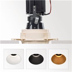 Delta Light iMAX II ROUND ADJUSTABLE TRIMLESS MP Foco empotrado