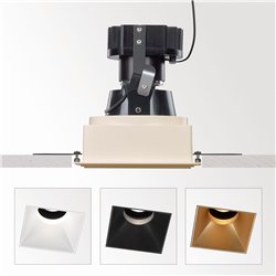 Delta Light iMAX II SQUARE ADJUSTABLE TRIMLESS SOFT Foco empotrado
