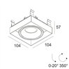 Delta Light MINIGRID IN TRIMLESS 1 Foco empotrado