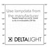 Delta Light MINIGRID IN TRIMLESS 2 HI LED Foco empotrado