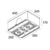 Delta Light SPLITBOX 3 SPY 52 TW Foco empotrado