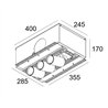 Delta Light SPLITBOX 3 SPY FOCUS LP Foco empotrado