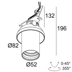 Delta Light SPY 52 TRIMLESS SOFT Foco empotrado