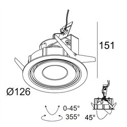 Delta Light TWEETER M ST SOFT Foco empotrado