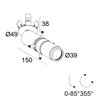 Delta Light Spy 39 Clip Framer Foco empotrado