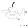 Delta Light PARTOU FLAT OK S1 Focco empotrado