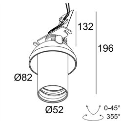 Delta Light SPY 52 TRIMLESS HE Foco empotrado