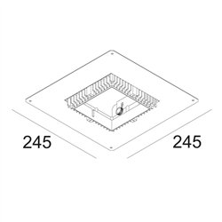 Delta Light MINIGRID IN 1 MOUNTING KIT LARGE