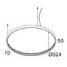 Delta Light SUPERLOOP HC 90 MDL lámpara de suspensión