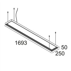 Delta Light SUPERLOOP S HC 217 MDL lámpara de suspensión