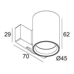 Delta Light SUPERLOOP-FIX 45 MDL lámpara de suspensión