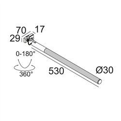 Delta Light SUPERLOOP-XY180 MDL lámpara de suspensión