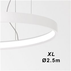 Delta Light SUPERLOOP HC 250 SBL lámpara de suspensión