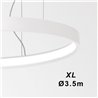 Delta Light SUPERLOOP HC 350 SBL lámpara de suspensión