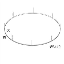Delta Light SUPERLOOP HC 350 MDL lámpara de suspensión