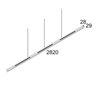 Delta Light INFORM SQ P282-6 DOWN Hanglamp