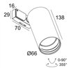 Delta Light SUPERLOOP-SPY 66 MDL lámpara de suspensión