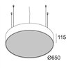 Delta Light SUPERNOVA LINE 65 DOWN-UP lámpara de suspensión