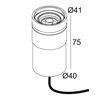 Delta Light LOGIC 40 R Foco empotrado